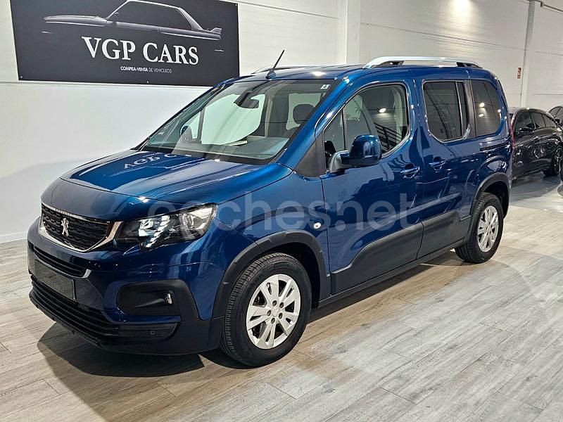 Usado Peugeot Rifter Allure 130 CV (95 kW) 2019 Azul Monovolumen