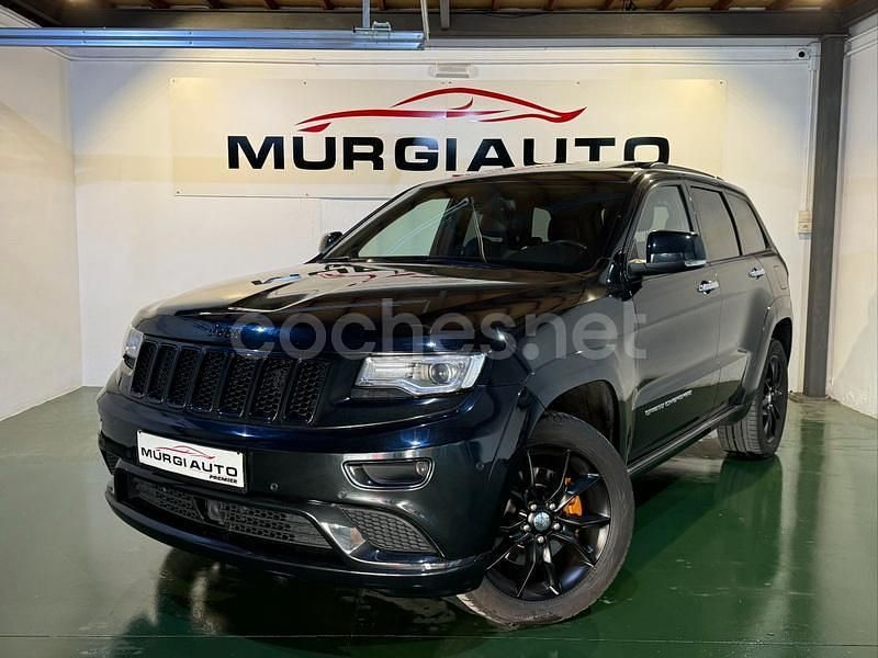 Negro Usado 2015 Jeep Grand Cherokee Summit SUV | 22.999 € (Precio justo) - Imagen 1/4