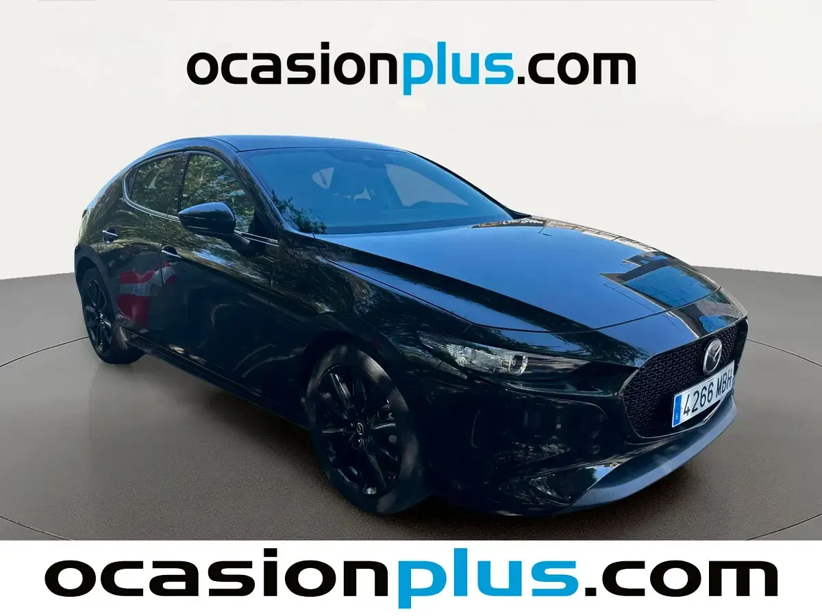 Usado Mazda 3 Homura-Line 122 CV (89 kW) 2022 Negro Utilitario