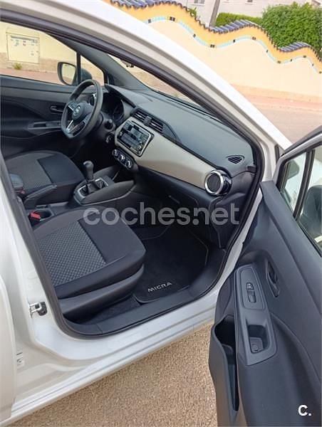 Usado Nissan Micra Acenta 90 CV (66 kW) 2019 Blanco Utilitario
