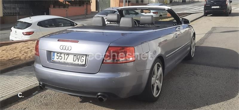 Usado Audi A4 Cabriolet 200 CV (147 kW) 2006 Gris / plata Descapotable