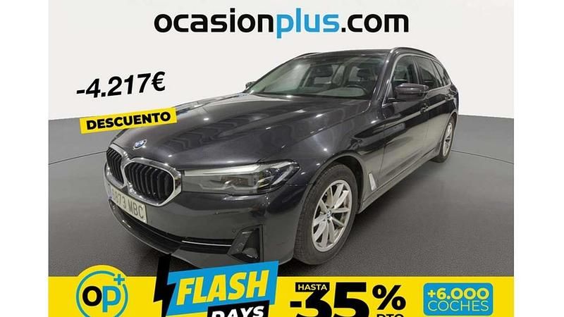 Usado BMW 520 Luxury Line 190 CV (139 kW) 2022 Gris Familiar
