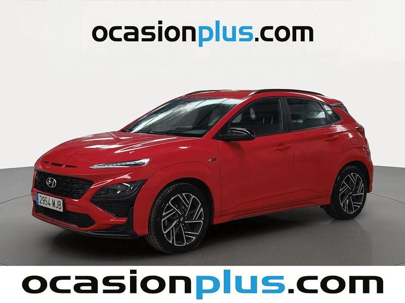 Usado Hyundai Kona N Line 120 CV (88 kW) 2023 Rojo SUV