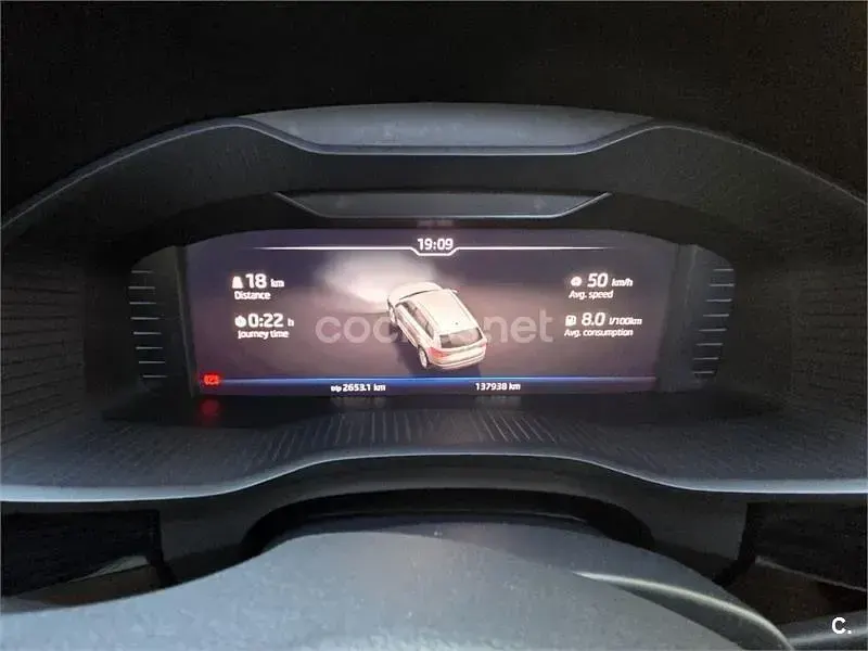 Usado Skoda Kodiaq Style 150 CV (110 kW) 2019 Blanco SUV