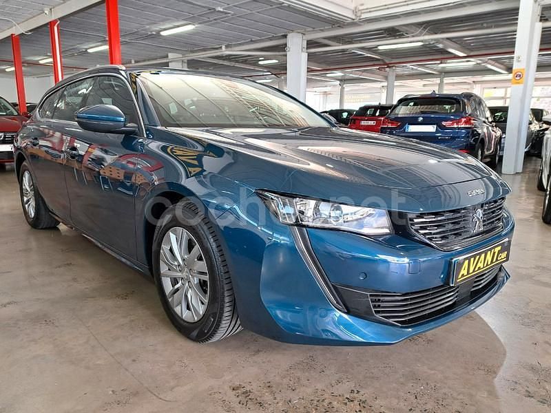 Usado Peugeot 508 SW Active 131 CV (96 kW) 2021 Azul Familiar