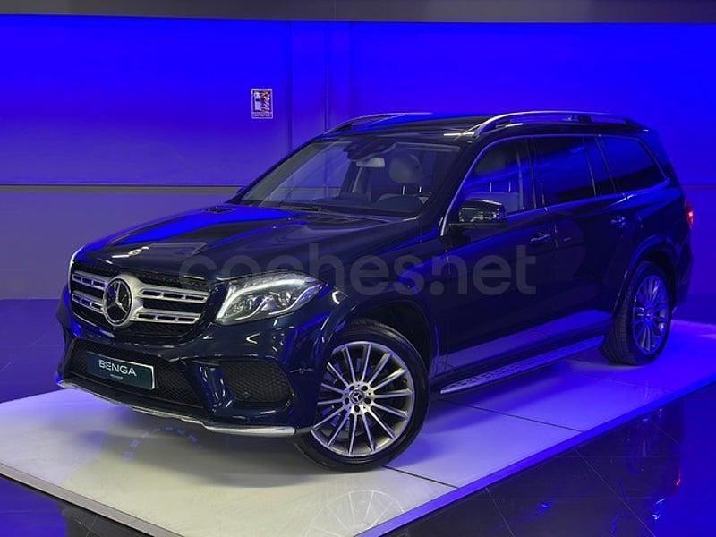 Usado Mercedes GLS350 258 CV (189 kW) 2018 Azul SUV