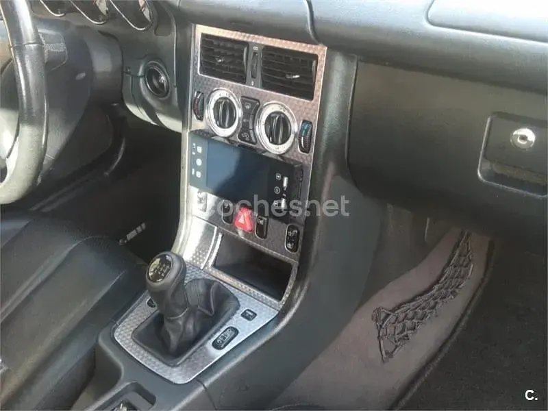 Usado Mercedes SLK200 163 CV (119 kW) 2004 Negro Descapotable