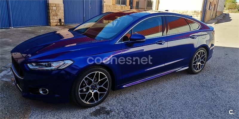 Azul Usado 2018 Ford Mondeo ST-Line Berlina | 14.999 € (Super precio) - Imagen 1/4