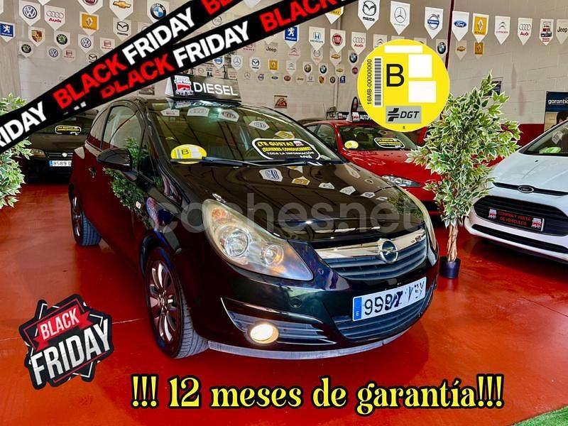 Negro Usado 2011 Opel Corsa Color Edition Berlina | 4970 € (Precio justo) - Imagen 1/4