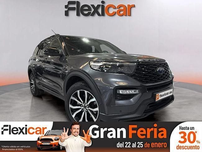 Gris Usado 2020 Ford Explorer ST-Line SUV | 36.990 € (Precio justo) - Imagen 1/4