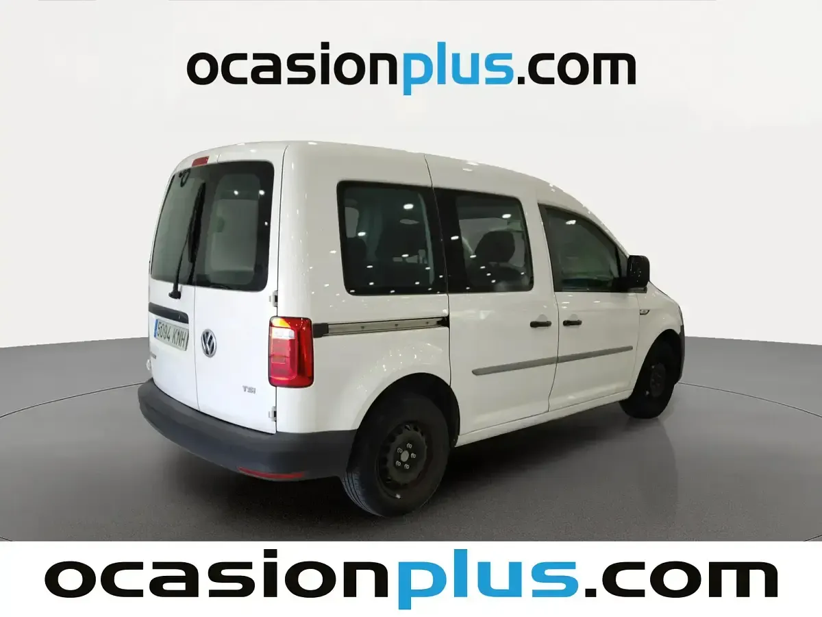 Usado VW Caddy 84 CV (61 kW) 2018 Blanco Monovolumen