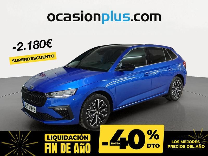 Azul Usado 2025 Skoda Scala Utilitario | 22.980 € (Caro) - Imagen 1/4