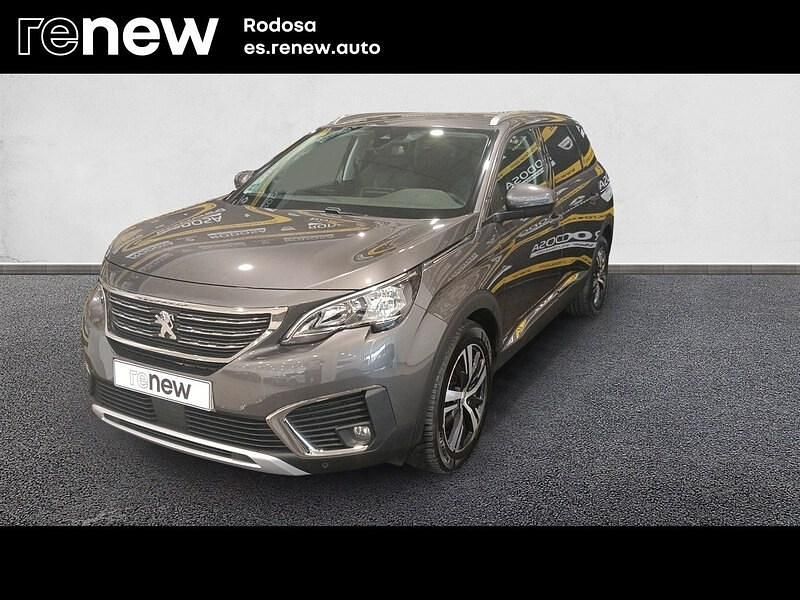Usado Peugeot 5008 Allure 130 CV (95 kW) 2017 Gris Monovolumen