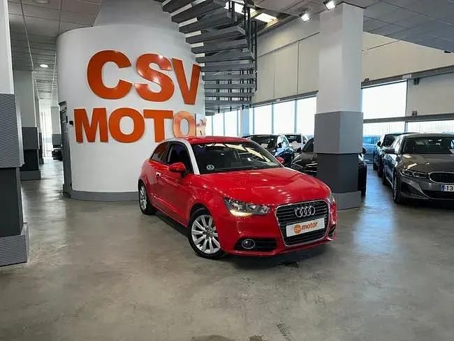 Usado Audi A1 Ambition 90 CV (66 kW) 2013 Rojo Utilitario