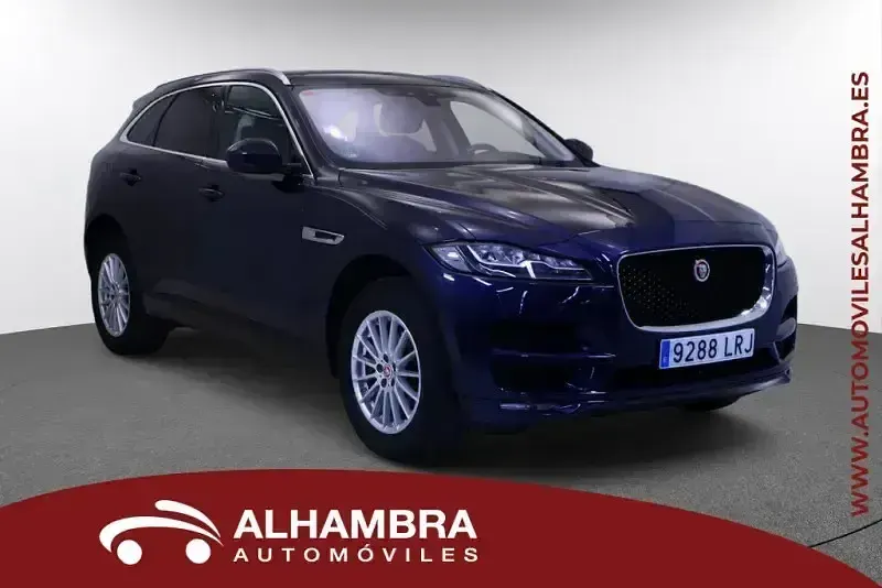 Usado Jaguar F-Pace Prestige 240 CV (176 kW) 2018 Azul SUV