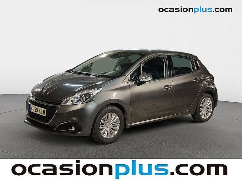 Gris Usado 2018 Peugeot 208 Allure Utilitario | 9091 € (Precio justo) - Imagen 1/4
