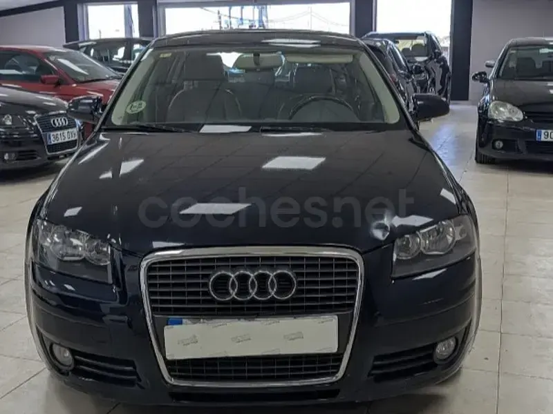 Usado Audi A3 Sportback Ambition 140 CV (102 kW) 2007 Negro Utilitario