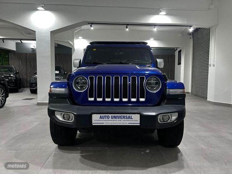 Usado Jeep Wrangler Sahara 270 CV (198 kW) 2020 Azul SUV