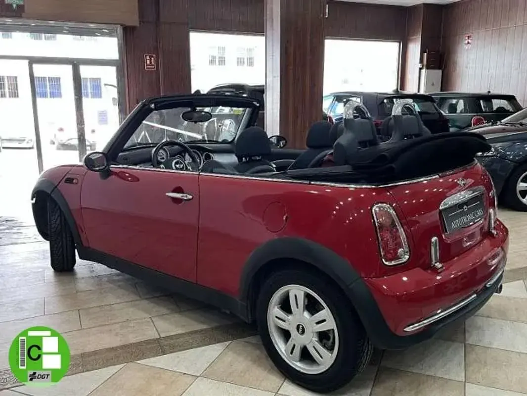 Usado Mini One Cabriolet Chili 90 CV (66 kW) 2008 Rojo Descapotable