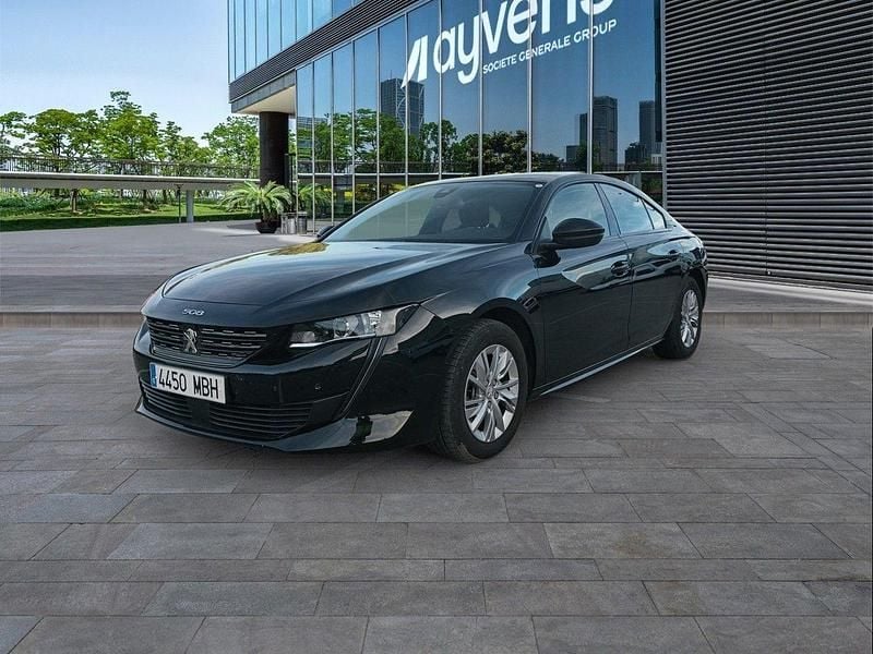 Negro Usado 2022 Peugeot 508 Active Berlina | 19.400 € (Precio justo) - Imagen 1/4