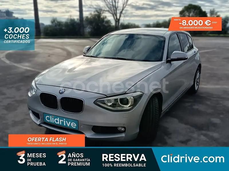 Gris / plata Usado 2013 BMW 118 Utilitario | 8790 € (Precio justo) - Imagen 1/3