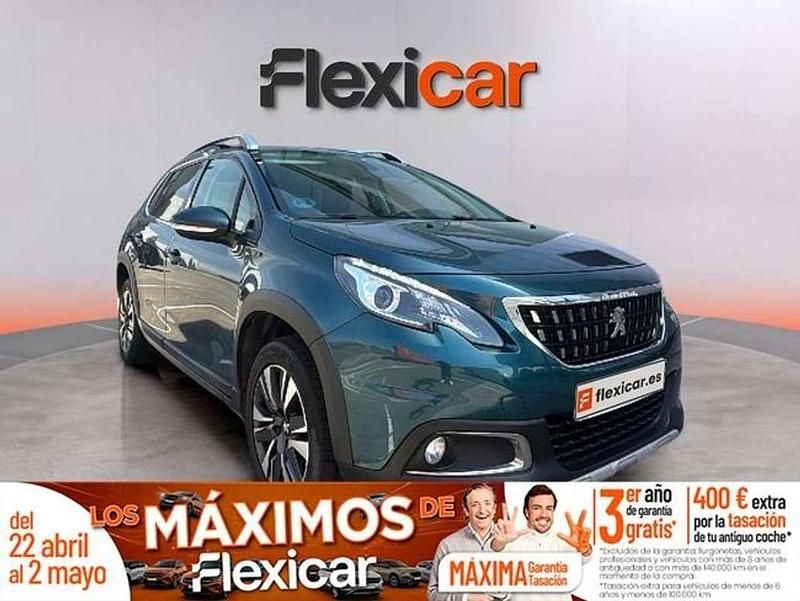 Usado Peugeot 2008 Allure 100 CV (73 kW) 2018 Verde SUV