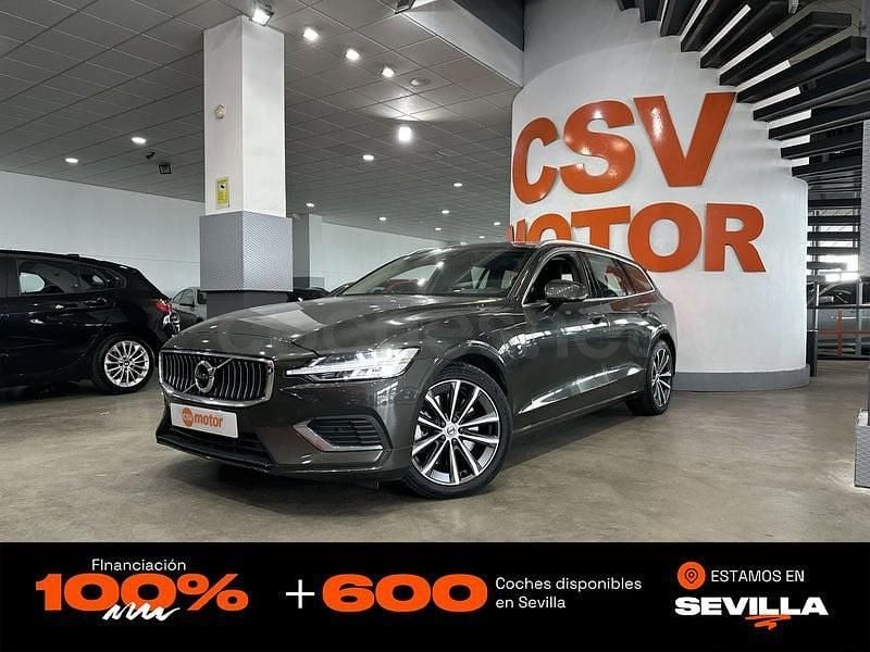 Gris / plata Usado 2021 Volvo V60 Inscription Familiar | 25.850 € (Precio justo) - Imagen 1/4