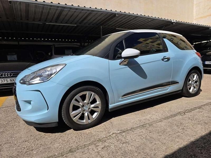Käytetty Citroën DS3 92 HP (67 kW) 2010 Sininen Viistoperä