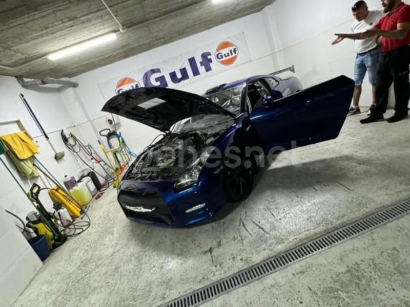 Usado Nissan GT-R Pack 550 CV (404 kW) 2013 Azul Coupe