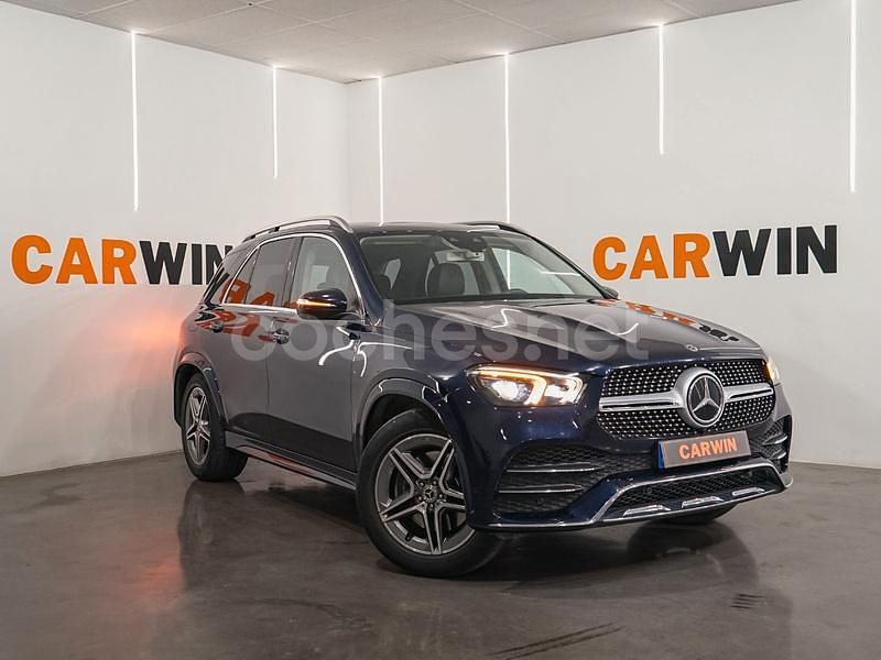 Azul Usado 2019 Mercedes GLE300 SUV | 45.900 € (Caro) - Imagen 1/4