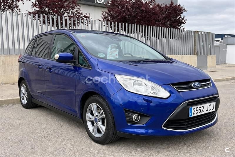 Usado Ford Grand C-Max Titanium 115 CV (84 kW) 2015 Azul Monovolumen