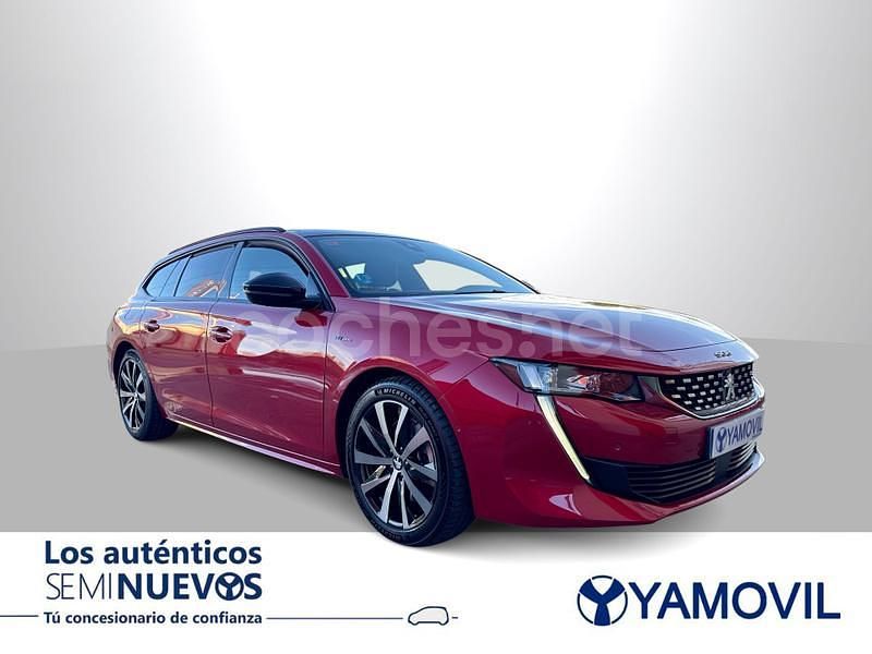 Usado Peugeot 508 SW GT-line 225 CV (165 kW) 2021 Rojo Familiar
