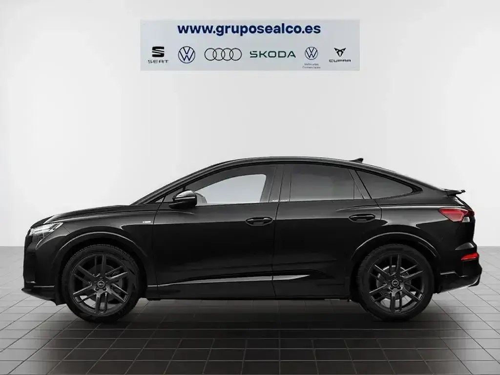 Nuevo Audi Q4 Sportback e-tron S-Line 210 kW (286 CV) 2026 Negro SUV