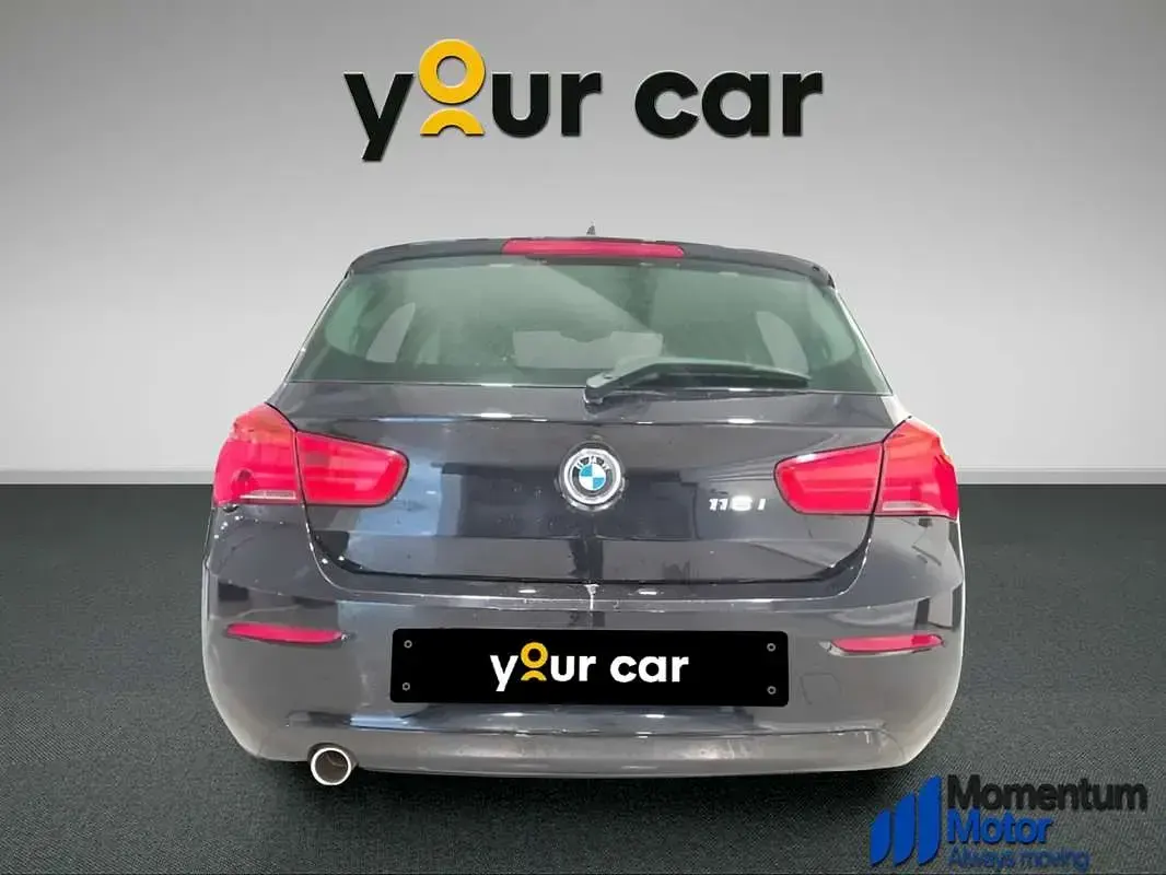 Usado BMW 116 109 CV (80 kW) 2018 Negro Utilitario