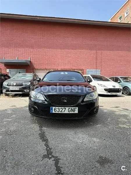 Usado Seat Exeo Sport 143 CV (105 kW) 2009 Negro Familiar