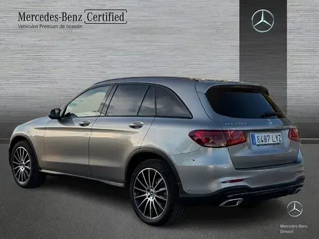 Usado Mercedes GLC220 194 CV (142 kW) 2022 Plata mojave