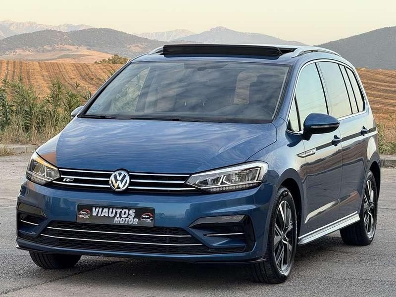 Usado VW Touran Sport 150 CV (110 kW) 2020 Azul Monovolumen