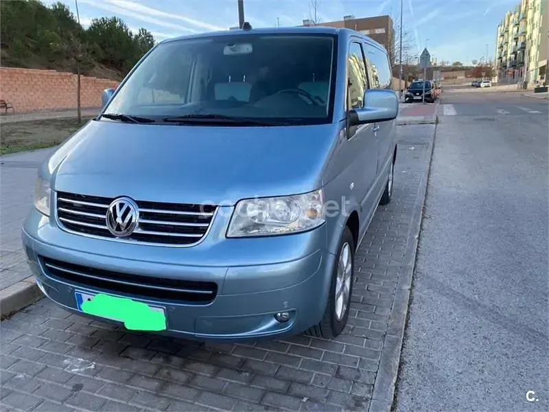 Usado VW Multivan 174 CV (127 kW) 2007 Azul Monovolumen
