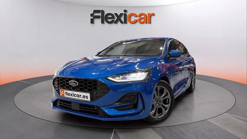 Usado Ford Focus ST-Line 125 CV (91 kW) 2023 Azul Berlina