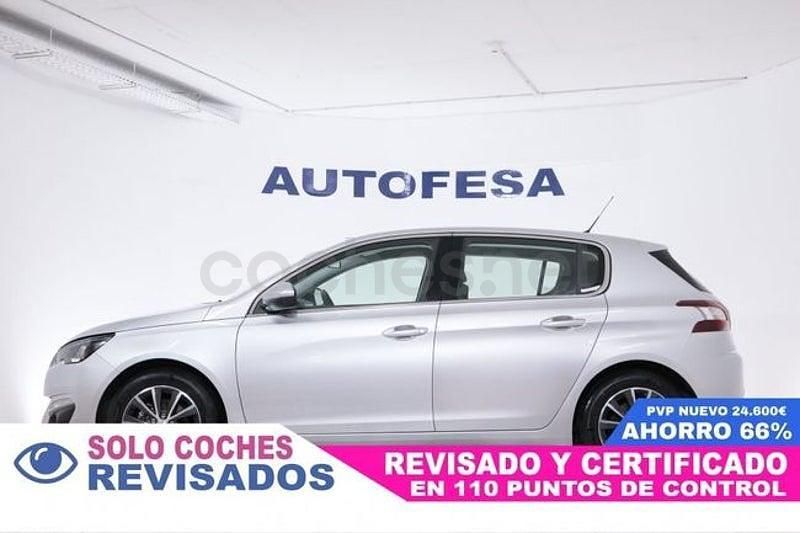 Usado Peugeot 308 Allure 110 CV (80 kW) 2016 Gris / plata Berlina
