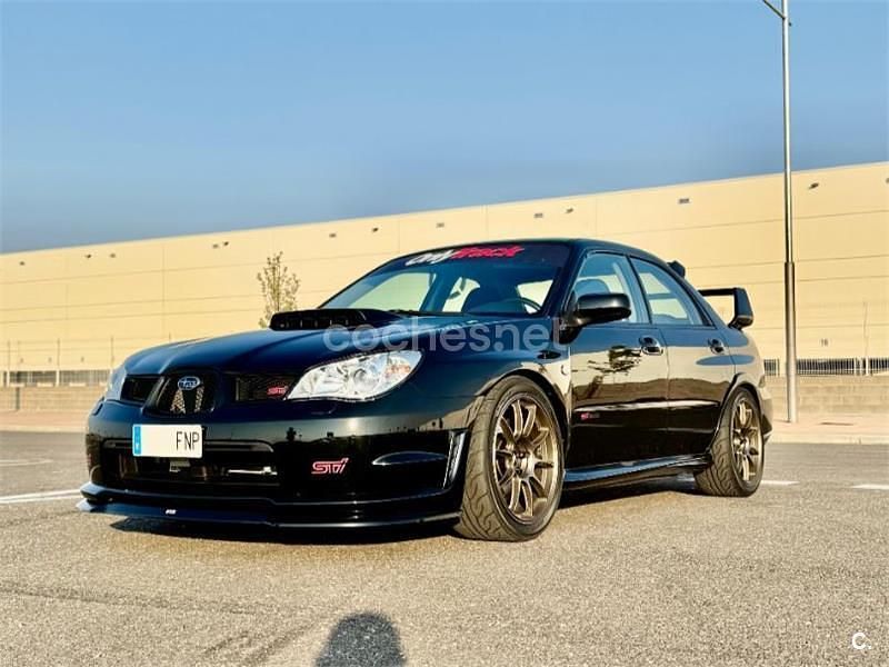 Negro Usado 2007 Subaru Impreza Berlina | 36.500 € - Imagen 1/4