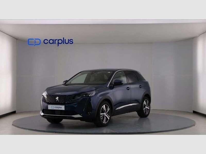 Azul Usado 2021 Peugeot 3008 Allure Monovolumen | 19.490 € (Precio justo) - Imagen 1/4