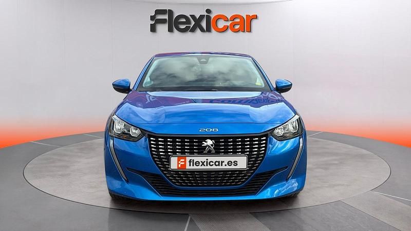 Usado Peugeot 208 Allure 102 CV (75 kW) 2020 Azul Utilitario