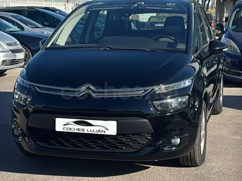 Usado Citroën C4 Picasso Intensive 115 CV (84 kW) 2014 Negro Monovolumen