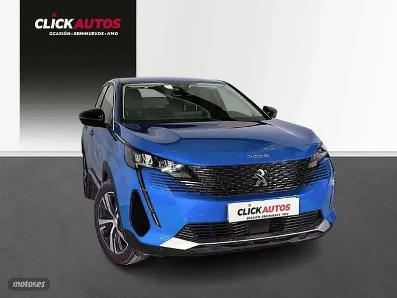 Usado Peugeot 3008 Allure 130 CV (95 kW) 2022 Azul SUV
