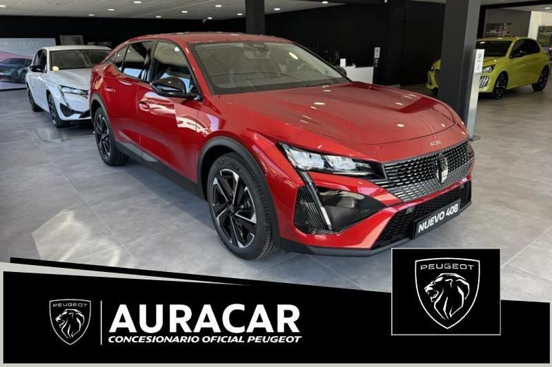 Rojo Nuevo 2025 Peugeot 408 Allure Berlina | 31.110 € (Precio justo) - Imagen 1/4