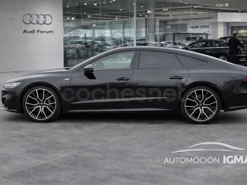 Usado Audi A7 S-Line 286 CV (210 kW) 2023 Negro Berlina