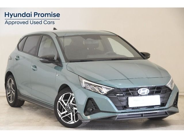 Mangrove green (metalizado) Nuevo 2024 Hyundai i20 N Line Berlina | 16.990 € (Buen precio) - Imagen 1/4