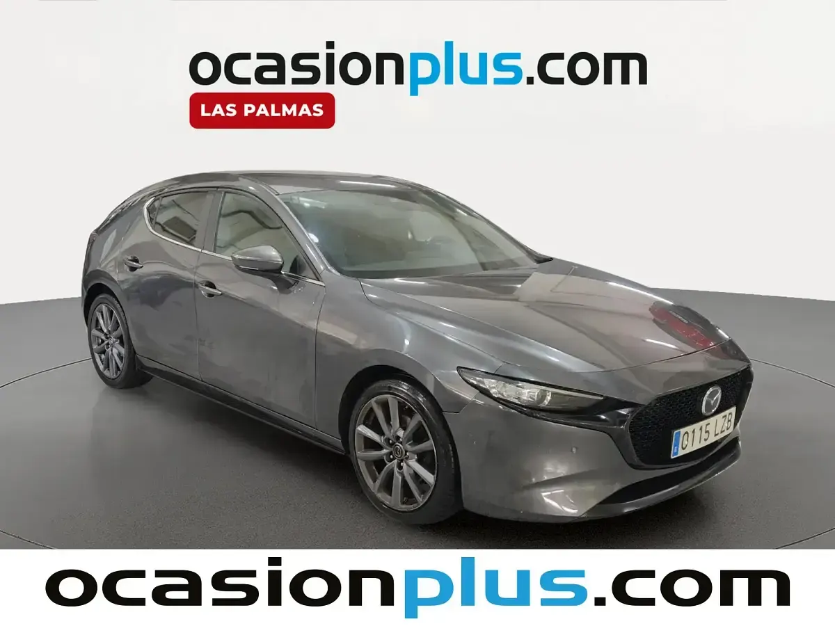 Usado Mazda 3 122 CV (89 kW) 2022 Gris