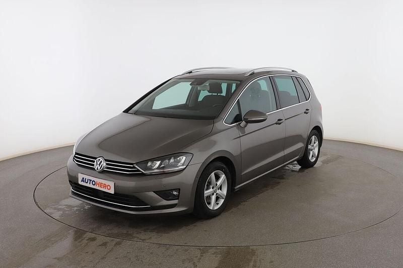 Gris Usado 2015 VW Golf Sportsvan Sport Monovolumen | 14.199 € (Precio justo) - Imagen 1/3